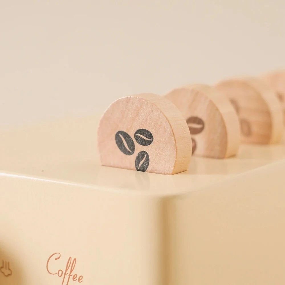 Cubby Cafe - Wooden Coffee Machine Set - Image 4