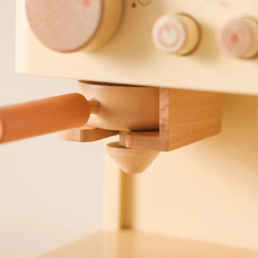Cubby Cafe - Wooden Coffee Machine Set - Image 7