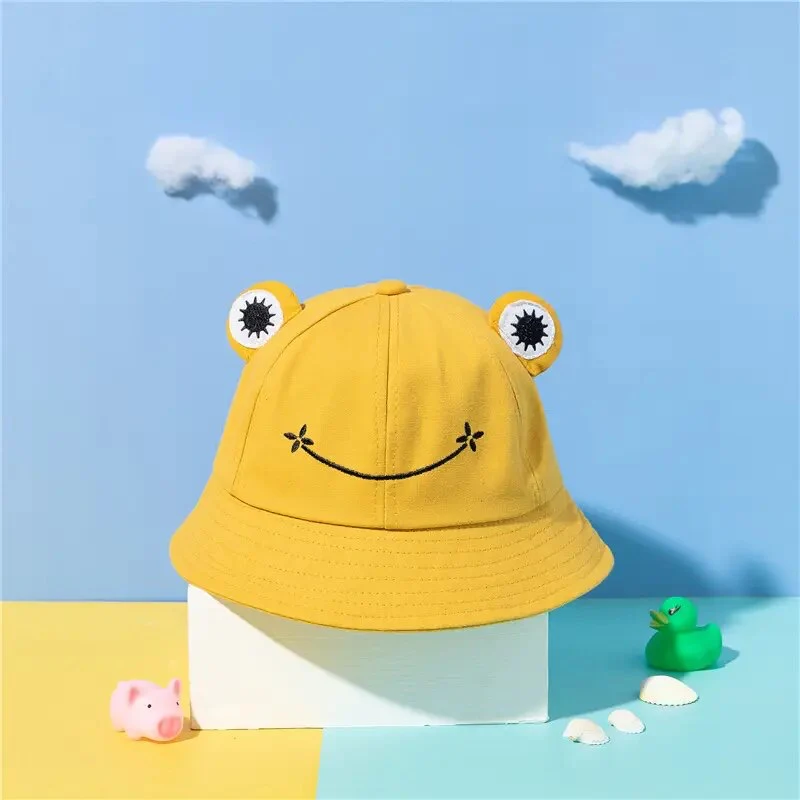 Hoppy Hat - Kids Frog Bucket Hat - Image 3