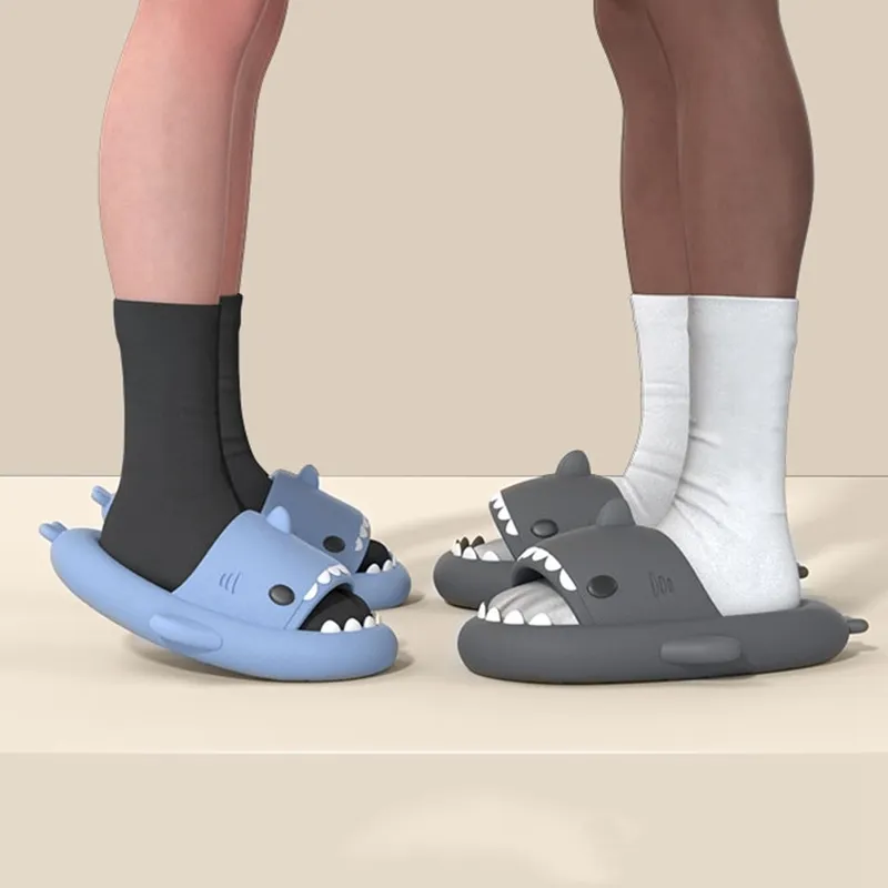 Shark Snugglers - Kids Shark Foam Slippers - Image 4